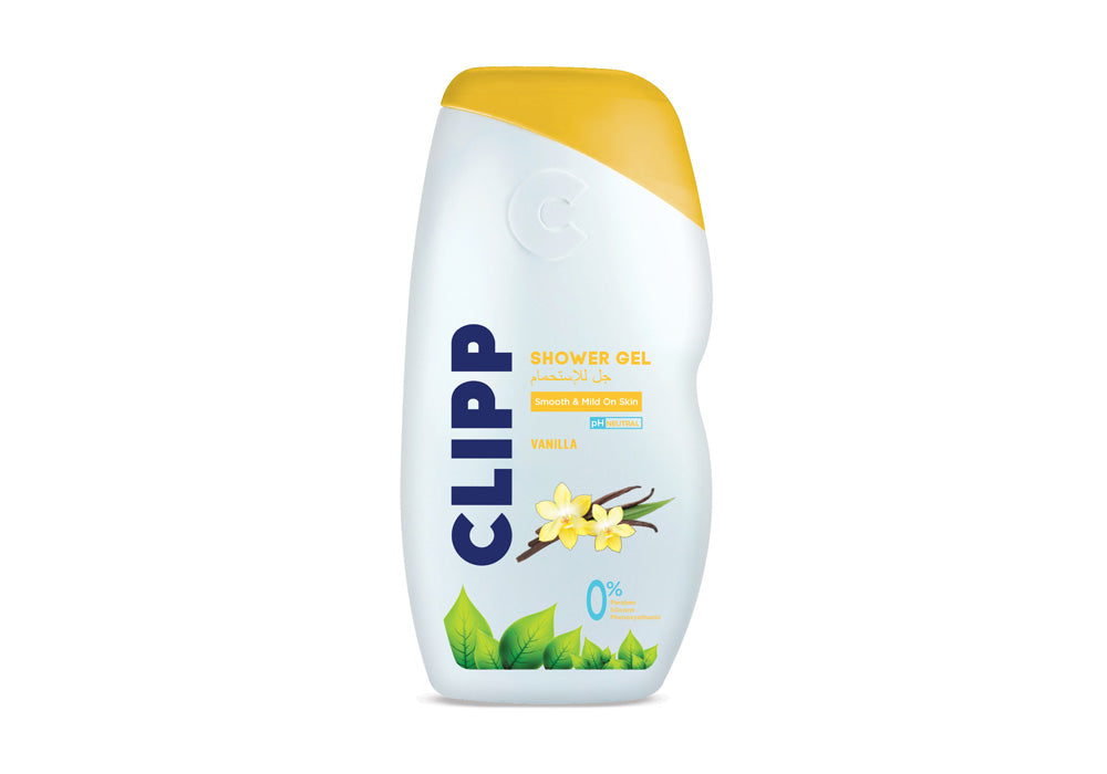 Clip Shower Gel Vanilla 500ml