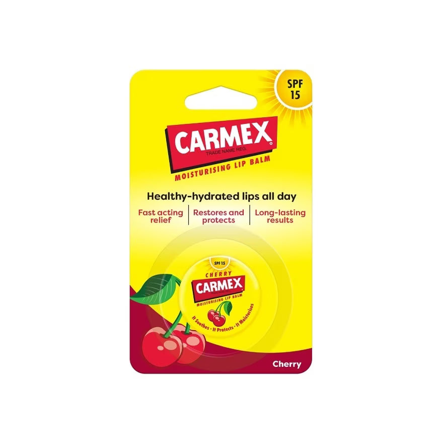 Carmex Moisturising Lip Balm Cherry SPF15 7.5 G.
