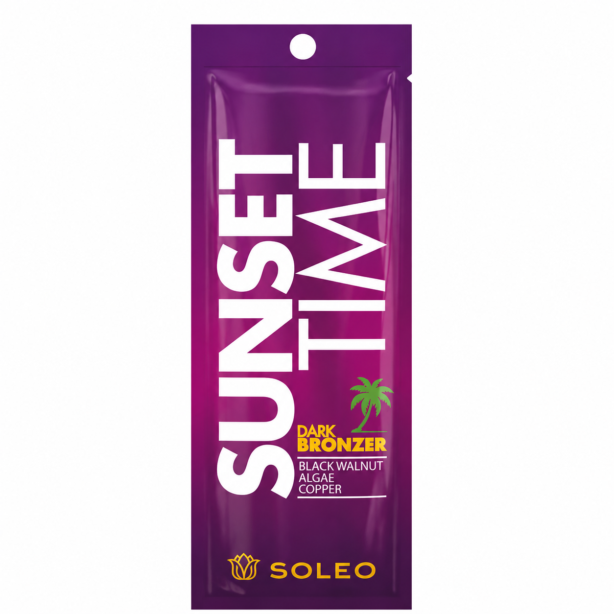 Soleo Sunset Time dark bronzer with a rejuvenating effect and with algae complex, 15 ml
