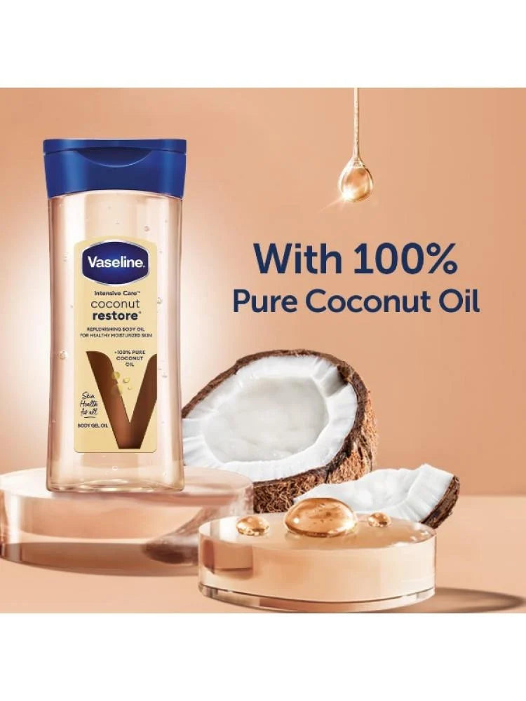 Vaseline Intense Care Coconut Body Gel Oil - 200ml