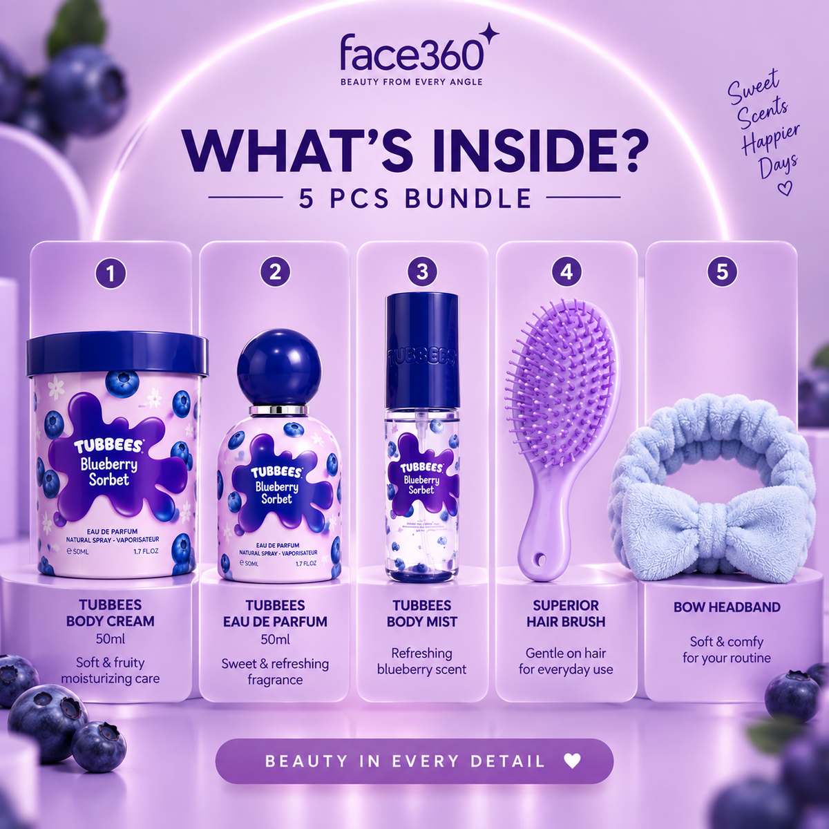 The Complete Tubbees Blueberry Sorbet Master Set f36
