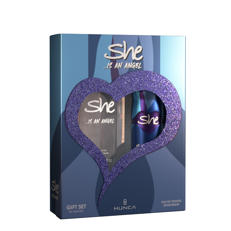 SHE IS AN ANGEL GIFT PACK FOR WOMEN - EDT & DEODORANT