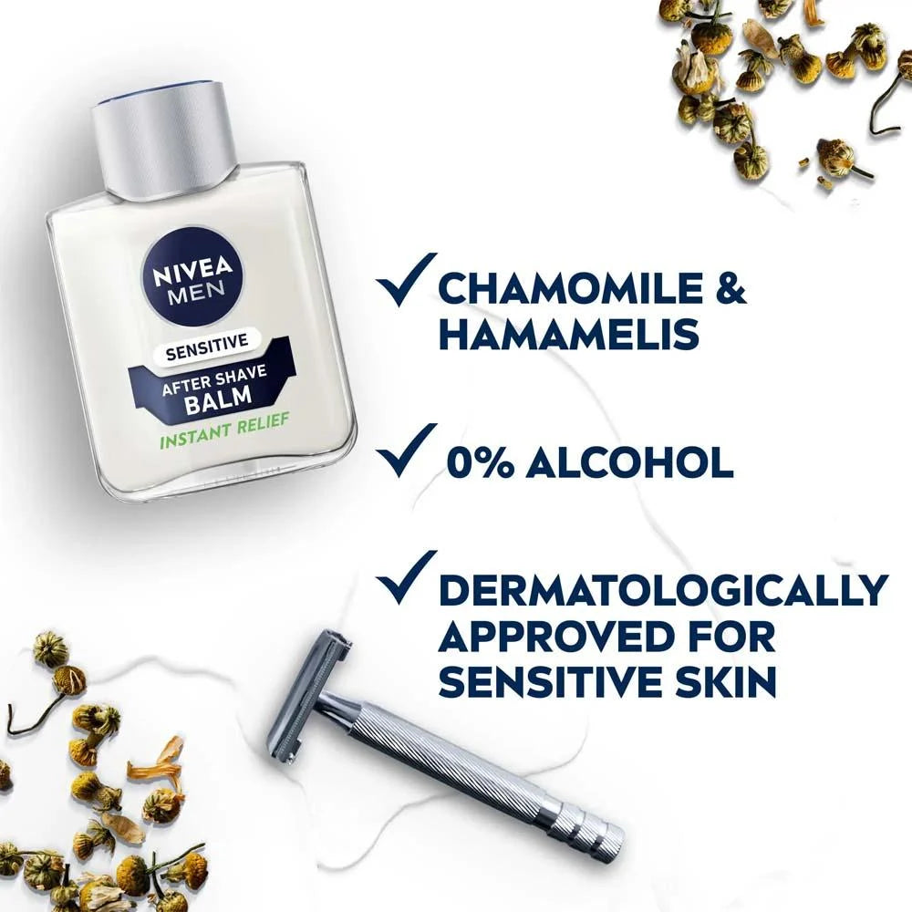 NIVEA MEN Sensitive Aftershave Balm 100ML