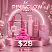 Dali Skin Pink Glow Complete Radiance & Skincare Bundle ($28 | Save $12)