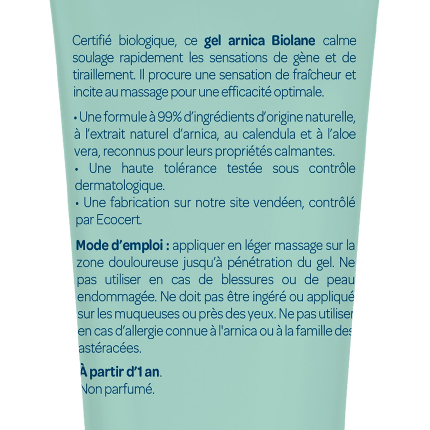 Biolane Organic Gel With Arnica