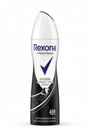REXONA APA INVISIBLE Black and White Deodorant Spray