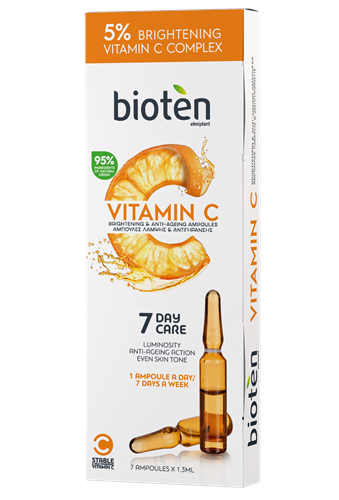 Bioten Vitamin C Brightening & Anti-ageing Αmpoules 7x1.5ml