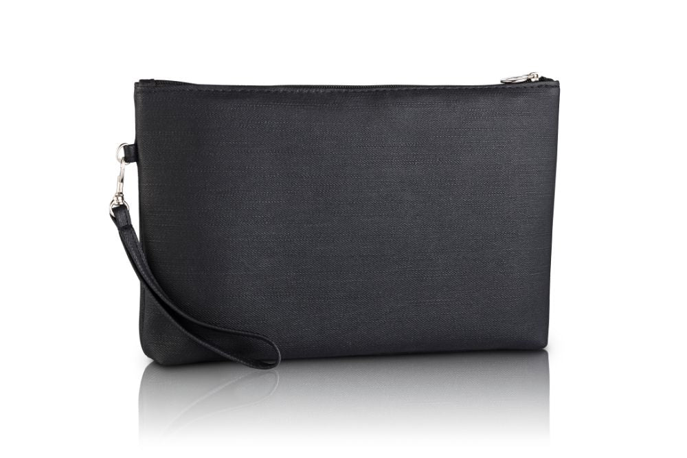 Black Clutch Makeup Bag