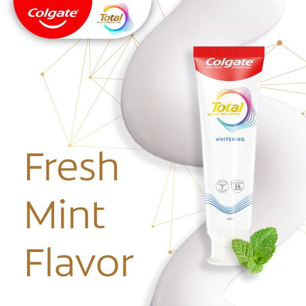 Colgate Toothpaste Total Active Prevention White 75ml