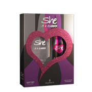 SHE IS A CLUBBER GIFT PACK FOR WOMEN - EDT & DEODORANT