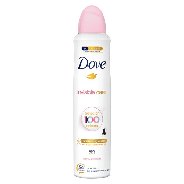 Dove Invisible Care Anti-Perspirant Deodorant | 48H Protection & No White Marks