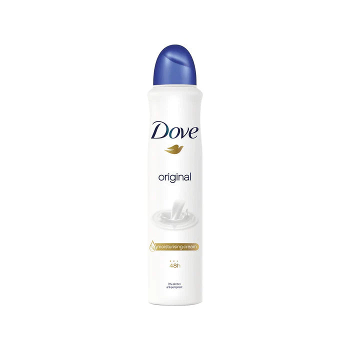 Dove Original Antiperspirant Deodorant Aerosol | 48H Protection & Care