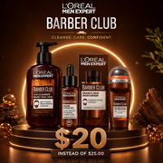 Level Up Your Routine: All-In-One Barber Club Beard & Body Bundle