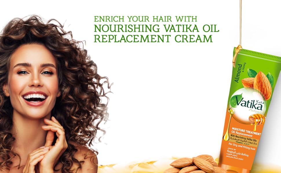 VATIKA REPLACEMENT OIL ALMOND 200ML