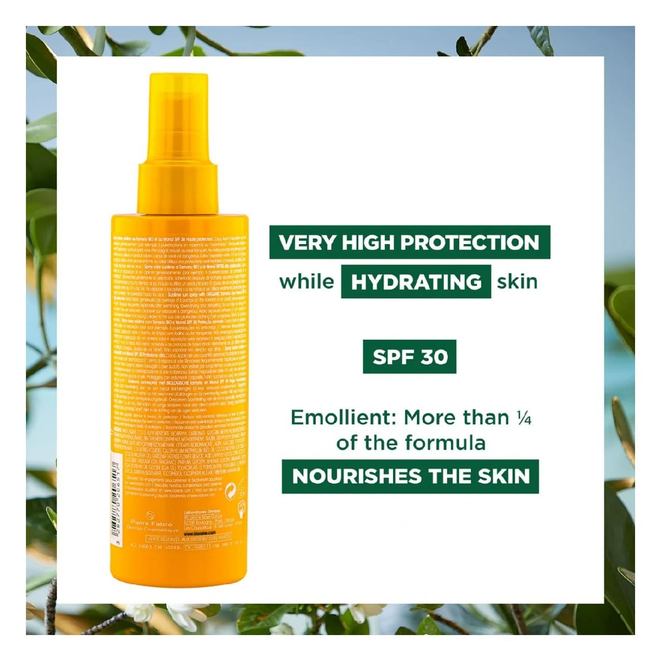 Klorane Polysianes Sublime Sun Spray SPF30 200ml