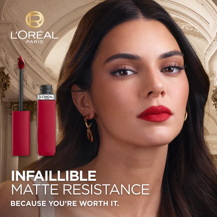 L’Oréal Paris Infallible Matte Resistance Liquid Lipstick, Up To 16 Hour Wear