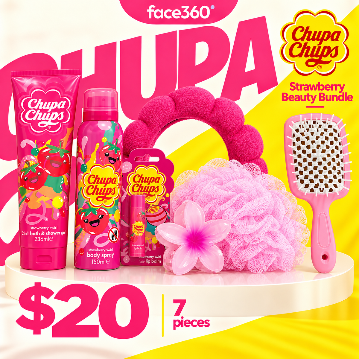 Strawberry Swirl Beauty Essentials
