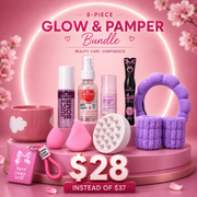 Essence Glow & Pamper Essentials – 8-Piece Daily Beauty & Skincare Kit