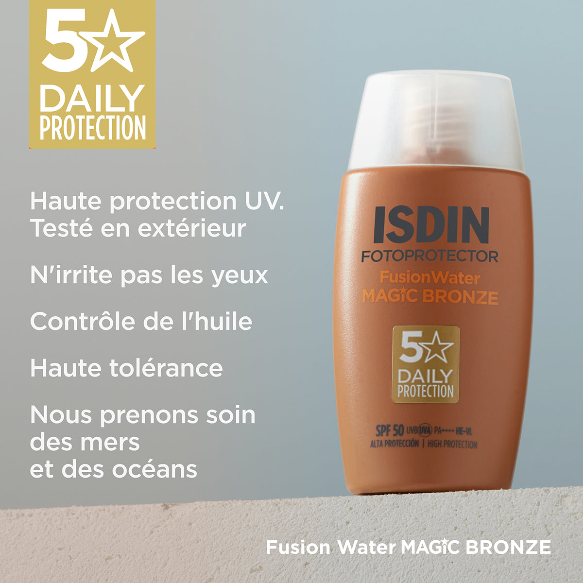 ISDIN Fotoprotector Fusion Water Magic Bronze Spf50+50ml