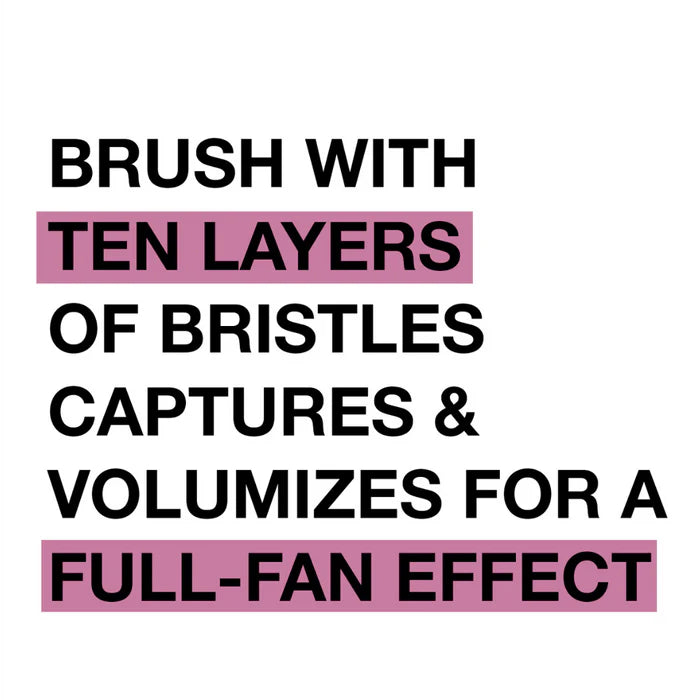 Maybelline New York Lash Sensational Washable Volumizing Full Fan Effect Black Mascara
