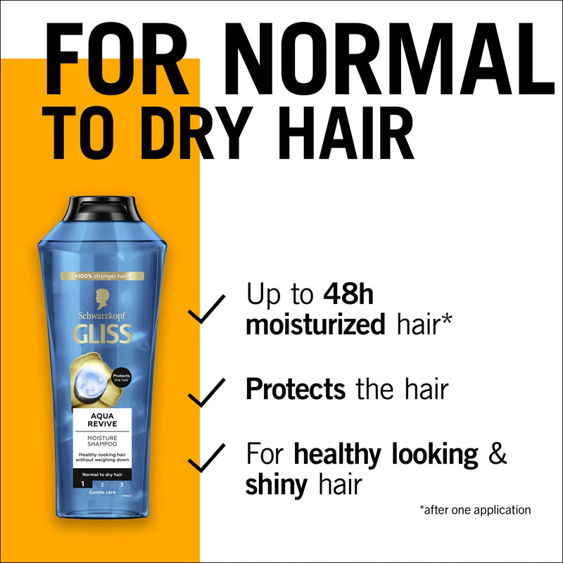 Schwarzkopf Gliss Shampoo Aqua Revive 400ml