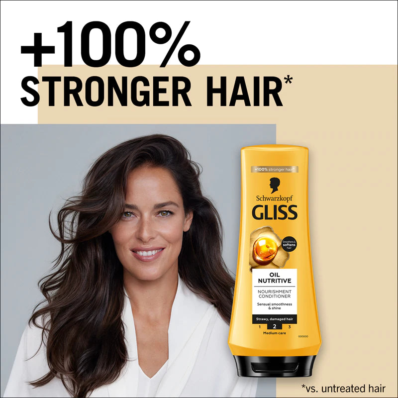 Schwarzkopf Gliss Conditioner Oil Nutritive 200ml