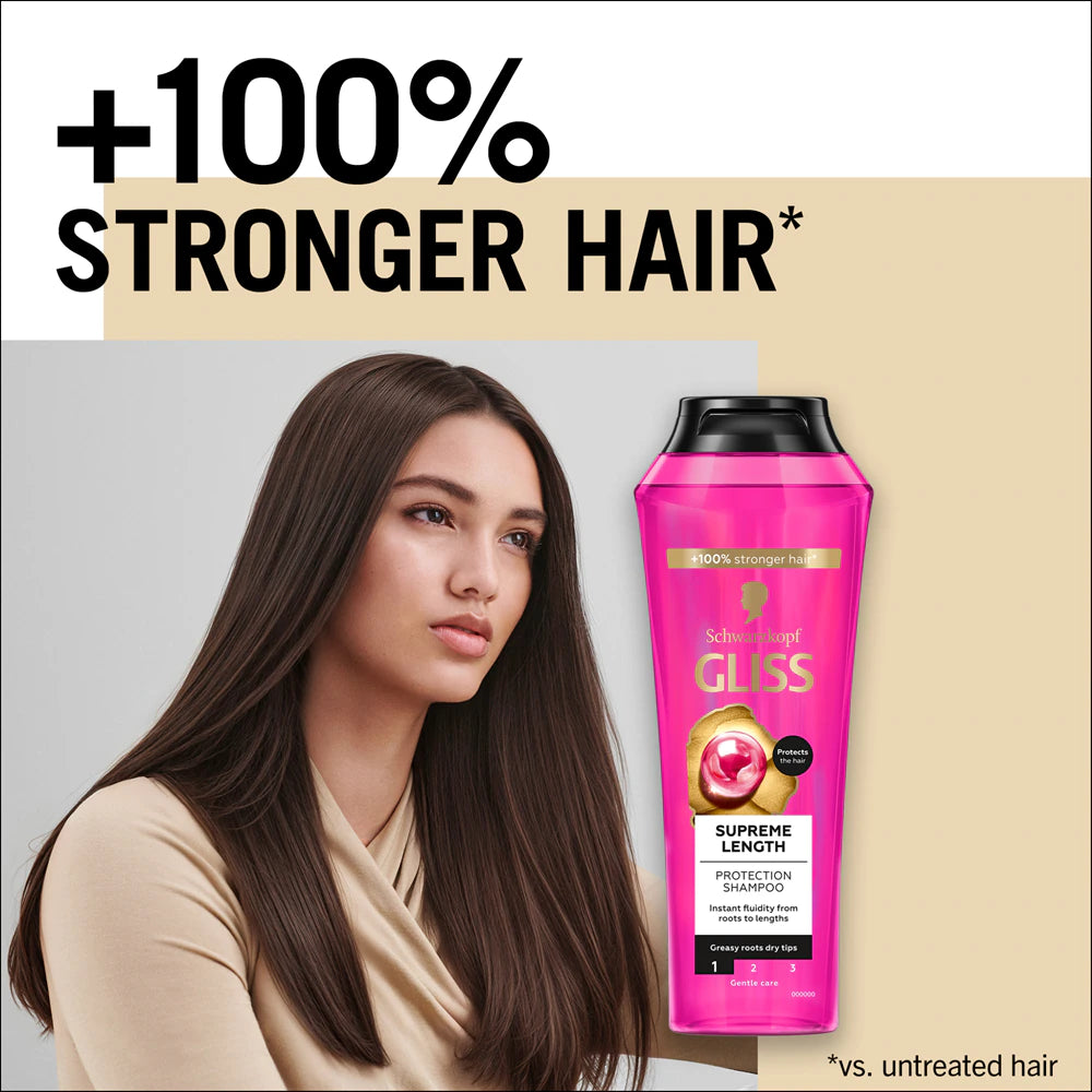 Schwarzkopf Gliss Supreme Length Shampoo 400ml