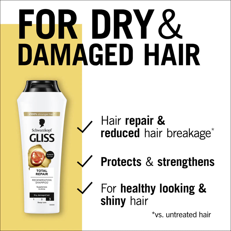 Schwarzkopf Gliss Shampoo Total Repair 400ml