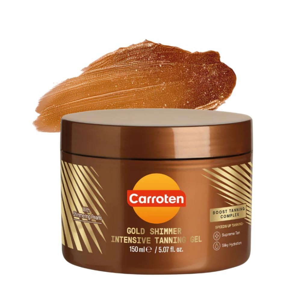 Gold Shimmer Intensive Tanning Gel - Carroten