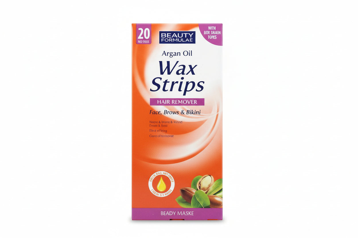 Beauty Formulas 20 Cold Wax Strips Hair Remover