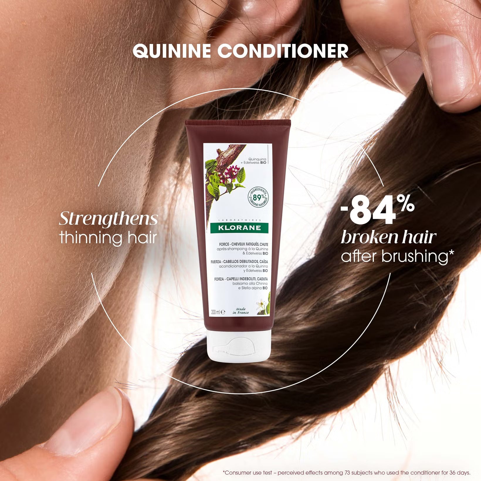 Klorane Conditioner With Quinine And B Vitamins For Hair Loss 200ml