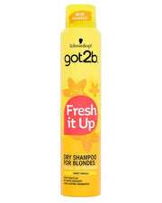 SCHWARZKOPF got2b DRY SHAMPOO 200ML FOR BLONDES