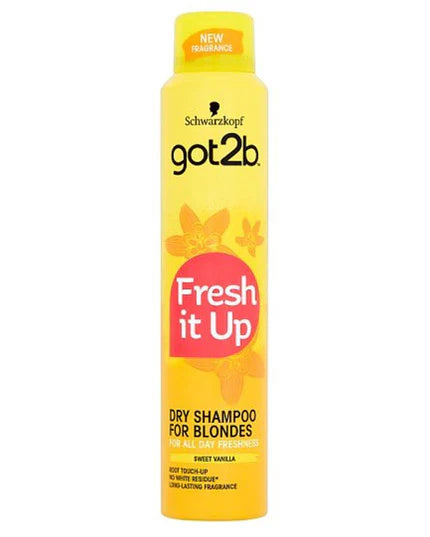SCHWARZKOPF got2b DRY SHAMPOO 200ML FOR BLONDES
