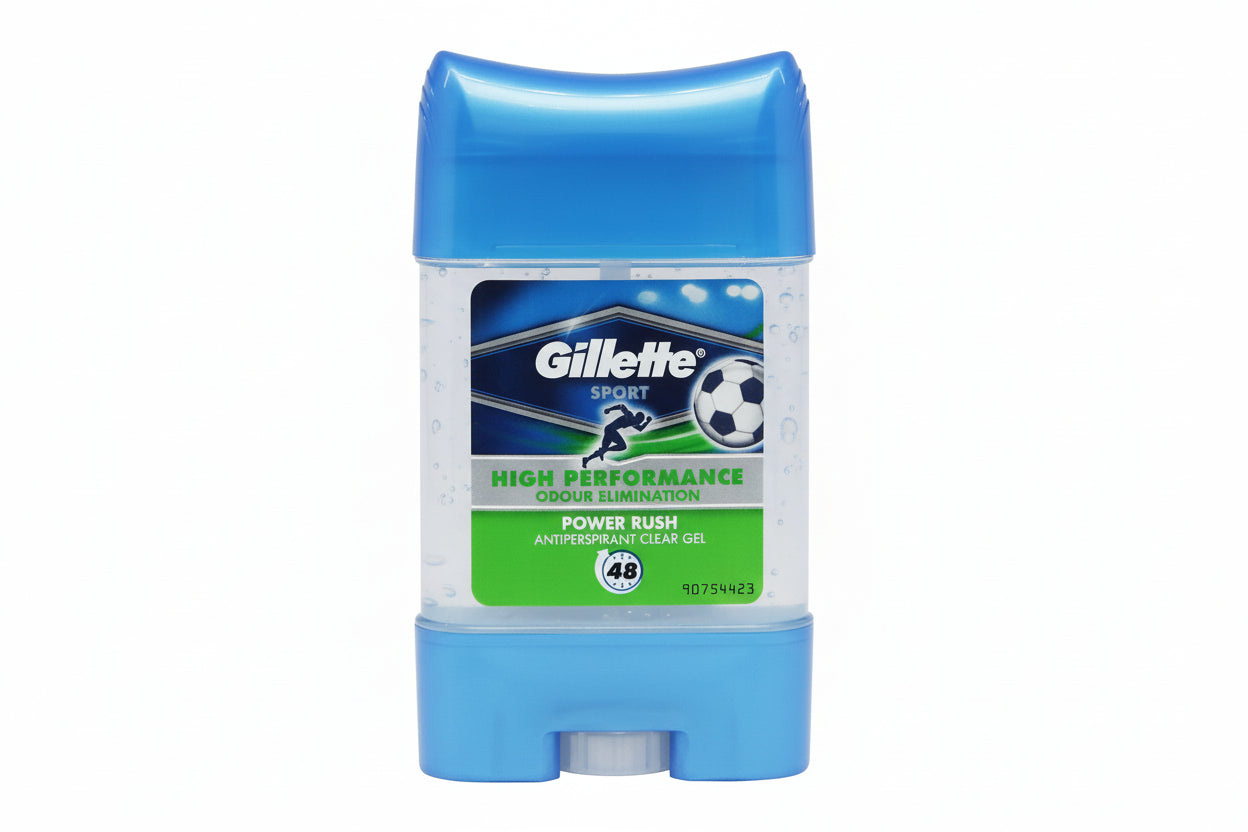 Gillette Sport Power Rush Antiperspirant Clear Gel Deodorant 70ml
