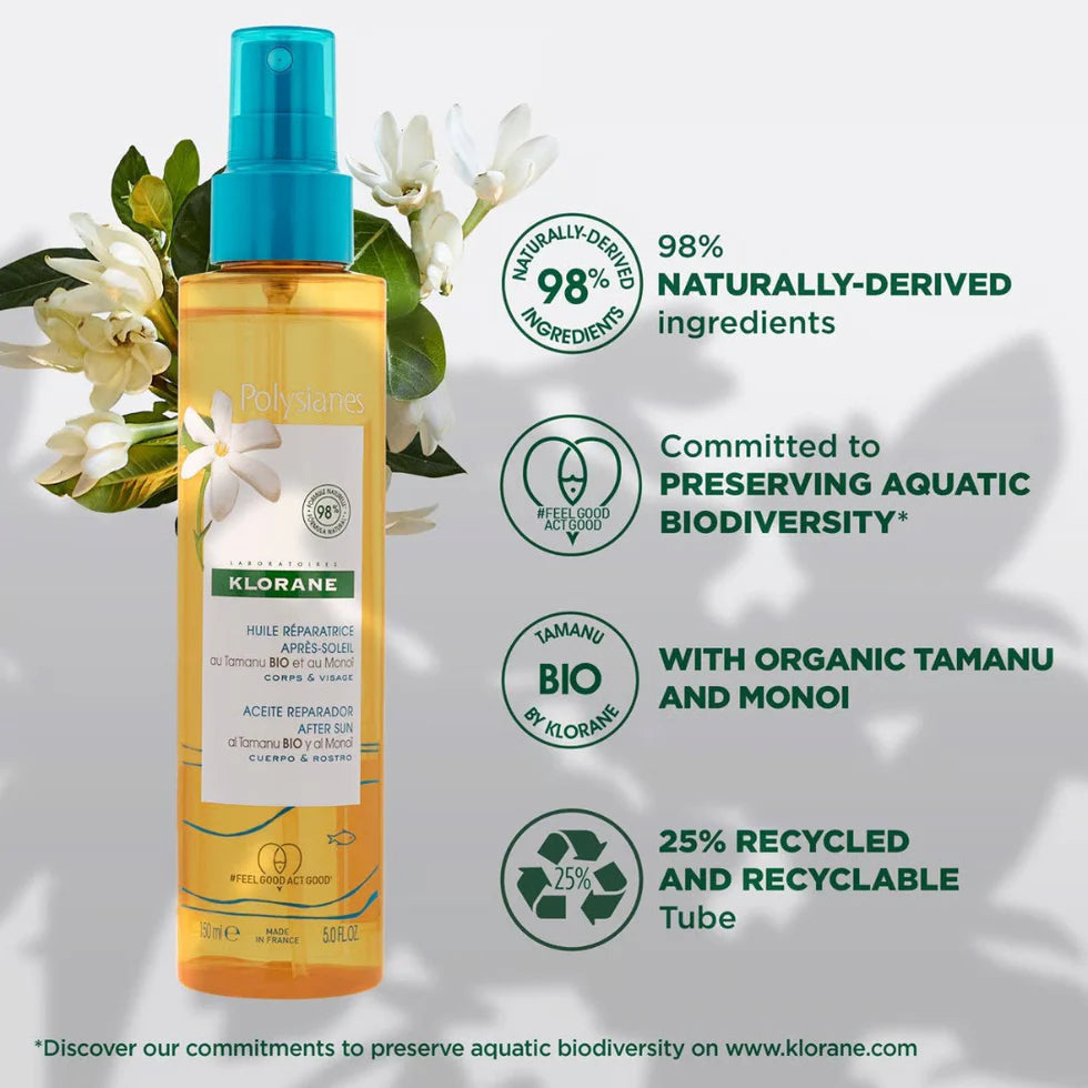 Klorane Polysianes After-Sun Repair Oil