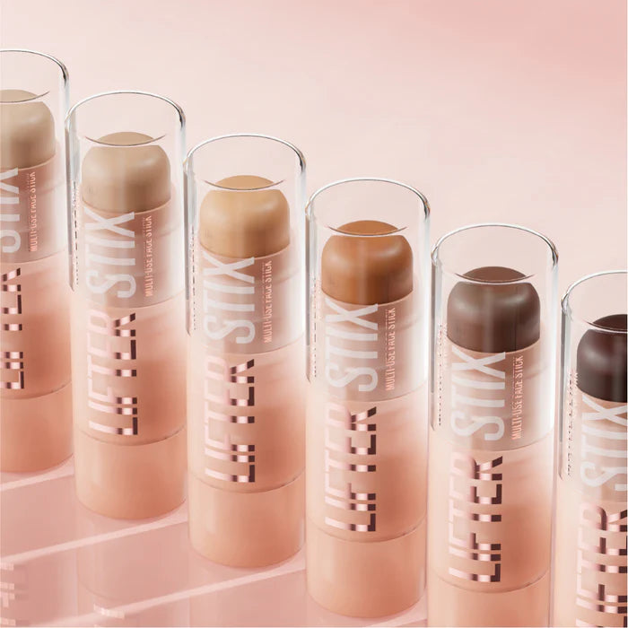 Maybelline New York Lifter Stix Multi-Use Face Stick Contour, Bronzer, Concealer and Foundation Stick, All-In-One Creamy Face Makeup