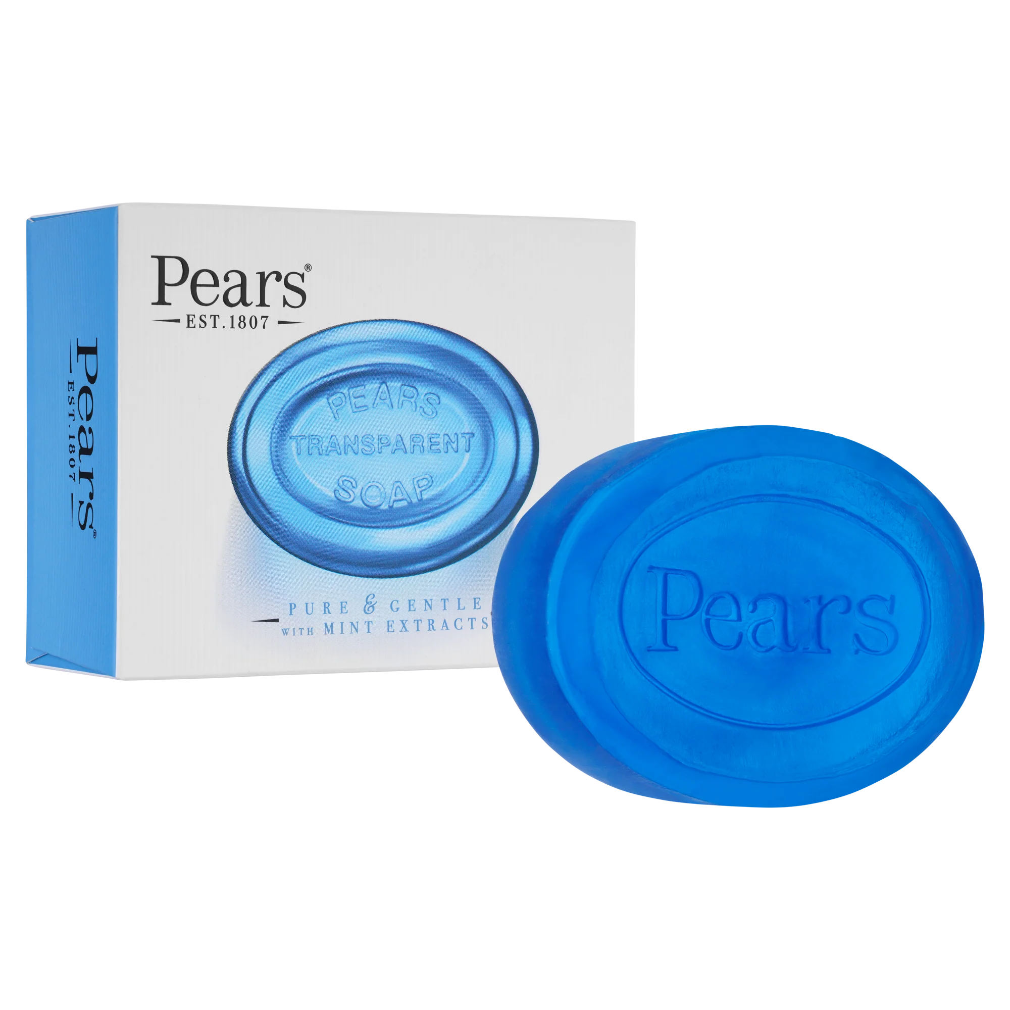 Pears - Transparent Soap with Mint Extracts