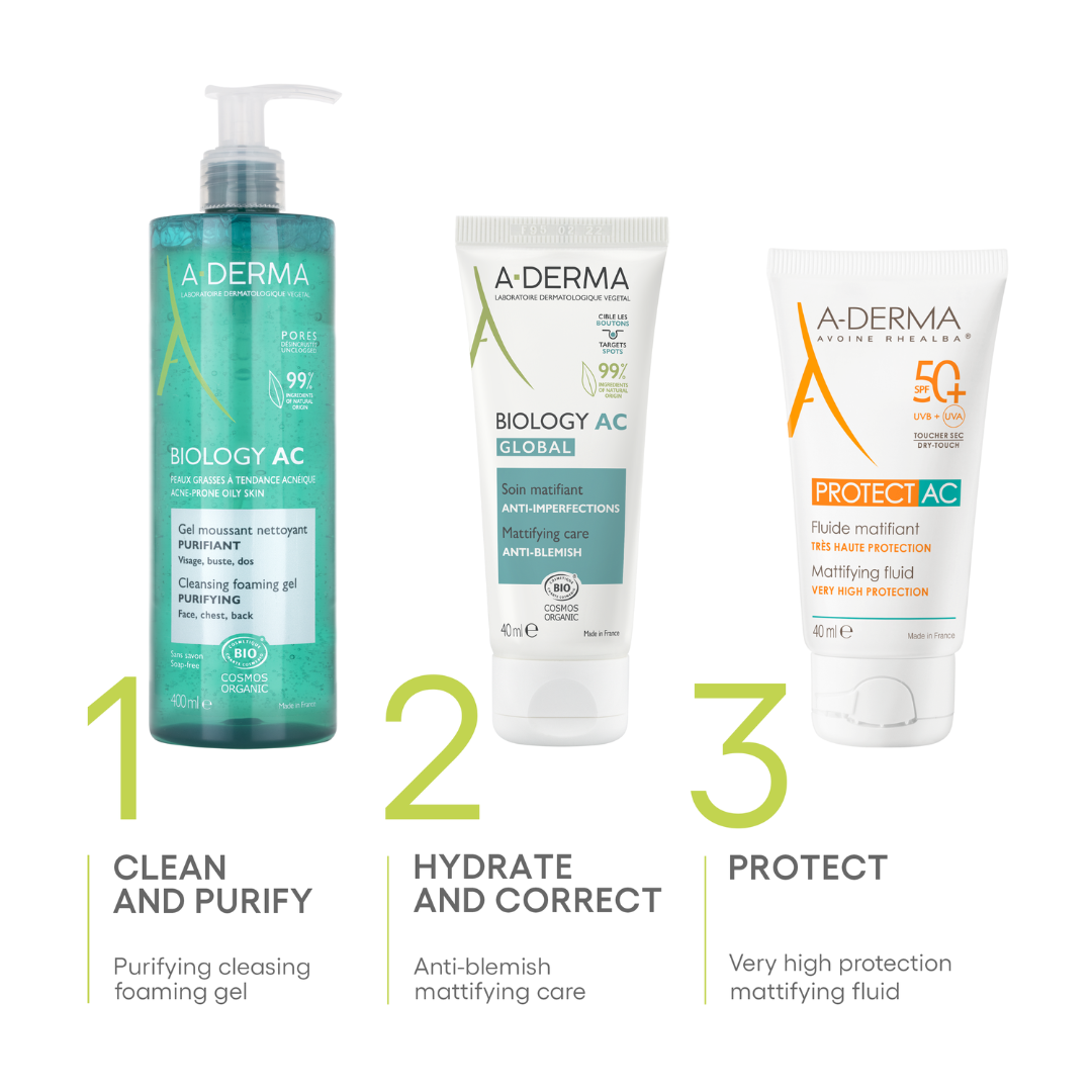 A-Derma Biology Ac Mattifying Anti-Blemish Treatment For Anti-Blemishes Anti-Marks