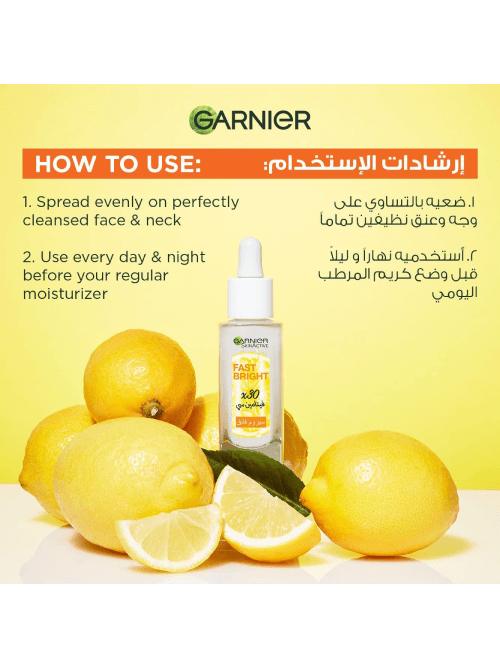 Garnier Fast Bright Vitamin C Booster Serum