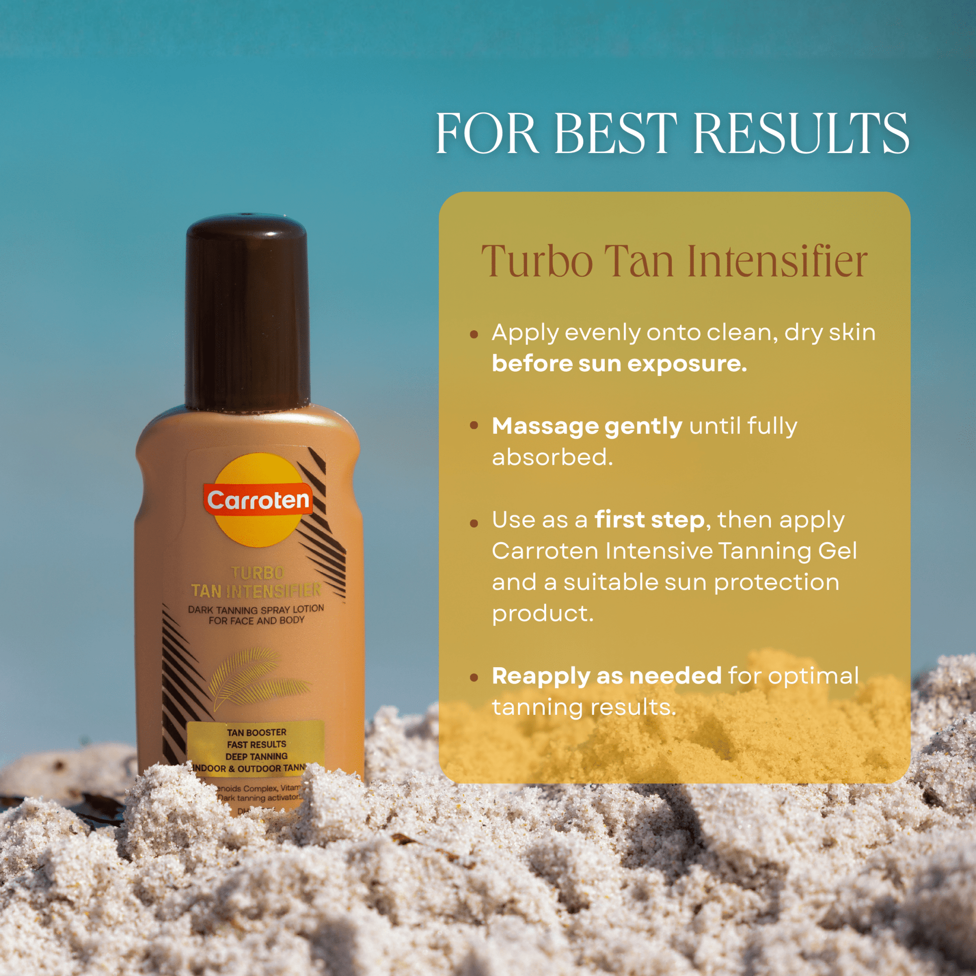 Turbo Tan Intensifier - Carroten