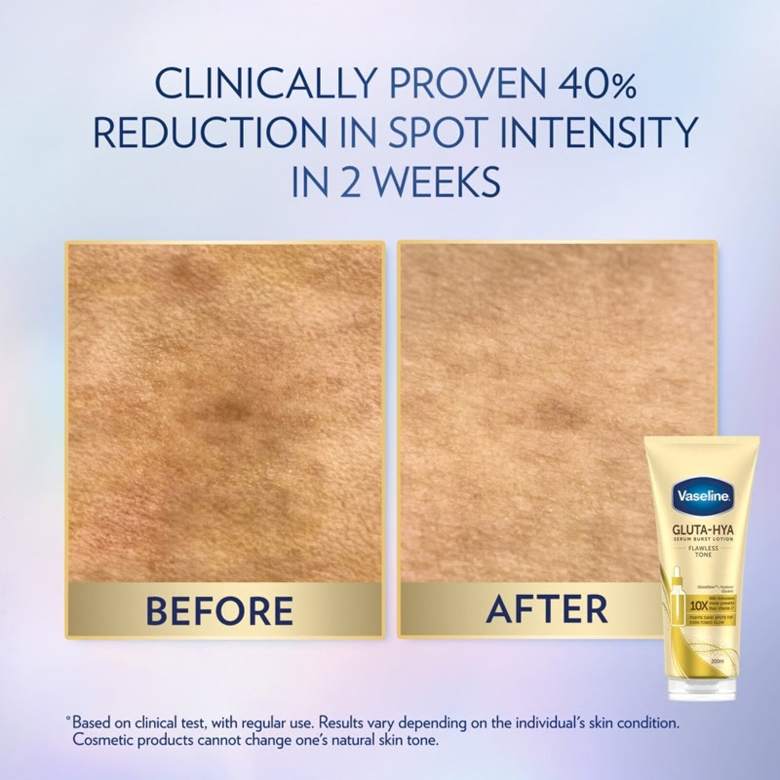Vaseline Gluta-Hya Flawless Tone Serum Burst Lotion 200ml L