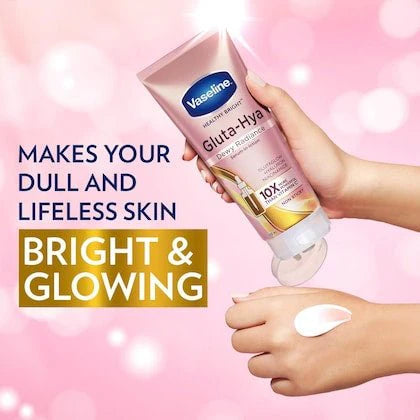 Vaseline Healthy Bright Gluta-Hya Serum Burst Lotion Dewy Radiance 200Ml
