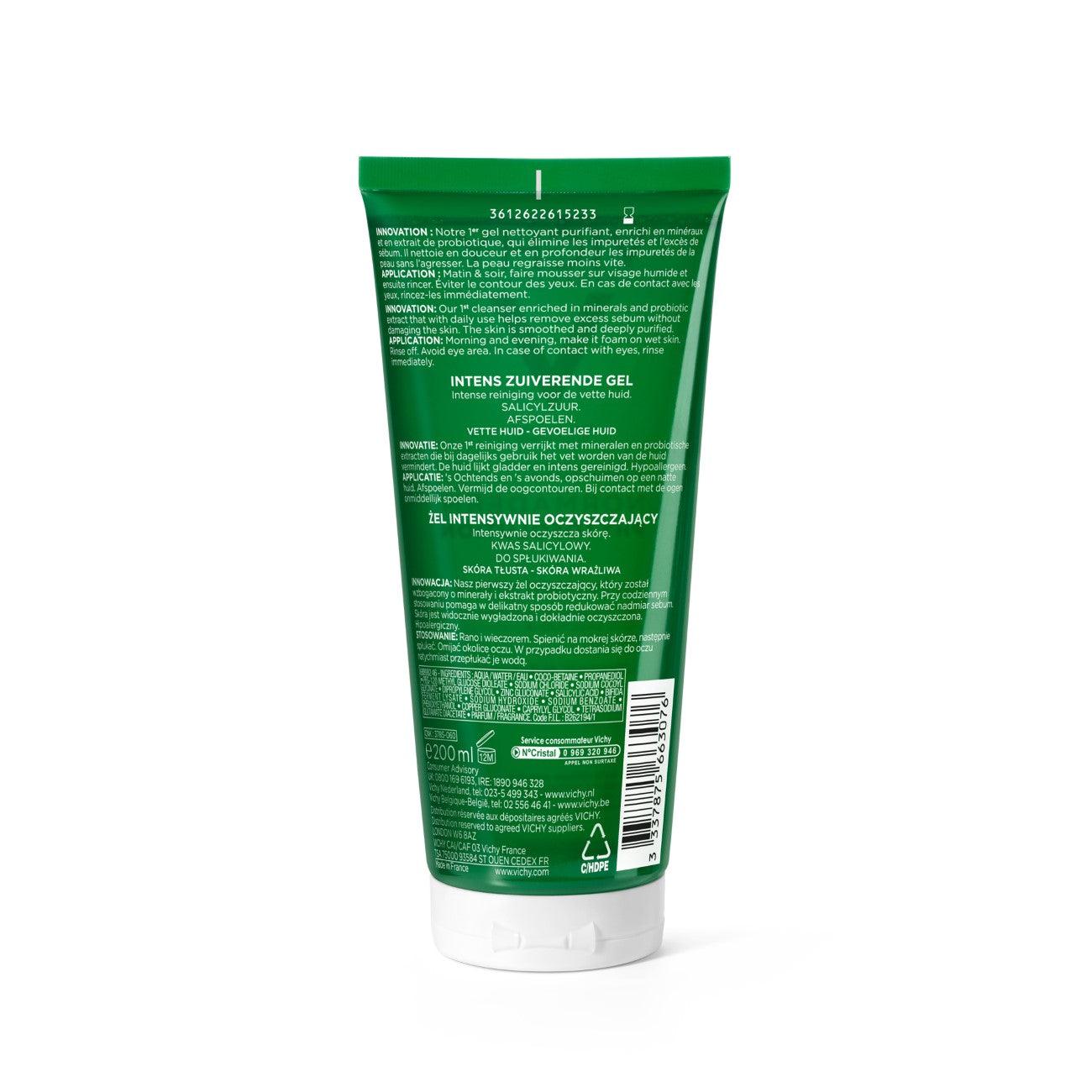 Vichy Normaderm Phytosolution Face Cleanser for Oily & Acne Skin