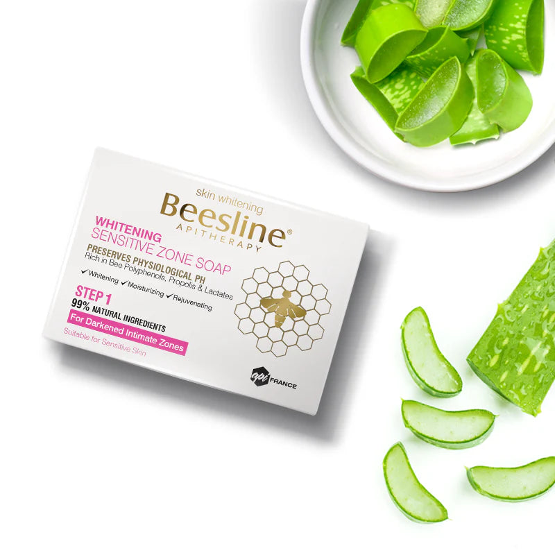 Beesline Whitening Sensitive Zone Soap – Gentle Brightening Cleanser